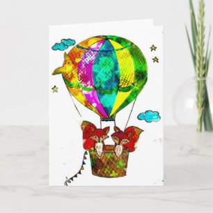 Warmluchtballon Kaart