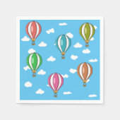 Warmluchtballon Servet (Voorkant)