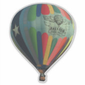 Warmluchtballon Sticker (Voorkant)