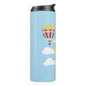 Warmluchtballon Thermosbeker (Gedraaid links)