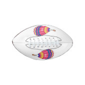 Warmluchtballonafbeelding cartoon american football (Voorkant)
