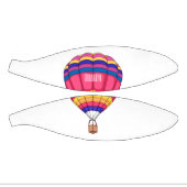 Warmluchtballonafbeelding cartoon basketbal (Panelen)