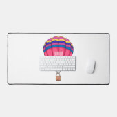Warmluchtballonafbeelding cartoon bureaumat (Keyboard & Muis)