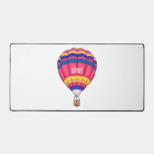 Warmluchtballonafbeelding cartoon bureaumat (Voorkant)