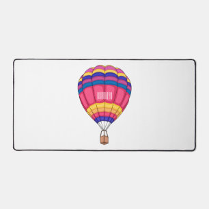 Warmluchtballonafbeelding cartoon bureaumat