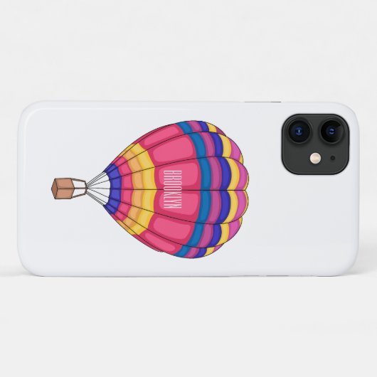 Warmluchtballonafbeelding cartoon Case-Mate iPhone case (Achterkant (horizontaal))