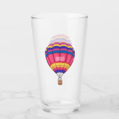 Warmluchtballonafbeelding cartoon glas (Achterkant)