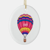 Warmluchtballonafbeelding cartoon keramisch ornament (Rechts)