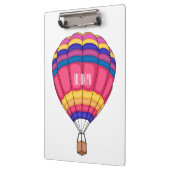 Warmluchtballonafbeelding cartoon klembord (Links)
