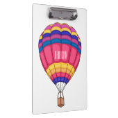 Warmluchtballonafbeelding cartoon klembord (Rechts)