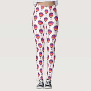 Warmluchtballonafbeelding cartoon leggings