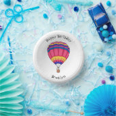 Warmluchtballonafbeelding cartoon papieren kommen (Feest)