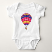 Warmluchtballonafbeelding cartoon romper (Voorkant)