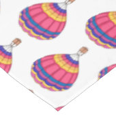 Warmluchtballonafbeelding cartoon tafelkleed (Gekanteld)