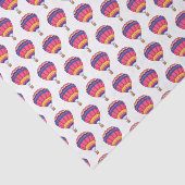 Warmluchtballonafbeelding cartoon tissuepapier (Detail)