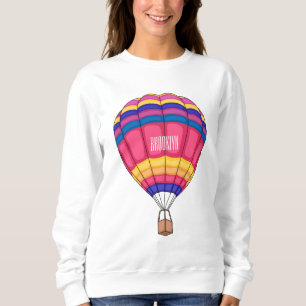 Warmluchtballonafbeelding cartoon trui