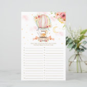 Warmluchtballondieren Baby ABC-Baby shower (Staand voorkant)