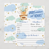 Warmluchtballondieren Kaart (Voorkant / Achterkant)