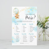 Warmluchtballondieren wat er in uw handtas zit (Staand voorkant)