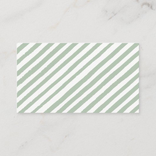 Warmluchtballongroen baby shower, luierraffinage e informatiekaartje (Achterkant)