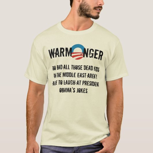 Warmonger T-shirt (Voorkant)