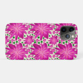 Warmpauze bloemloze naadloos patroon Case-Mate iPhone case (Achterkant (horizontaal))