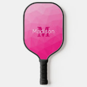 Warmpauze Gradiënt Geometrisch Mesh Patroon Monogr Pickleball Paddle (Voorkant)