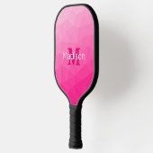 Warmpauze Gradiënt Geometrisch Mesh Patroon Monogr Pickleball Paddle (Links)