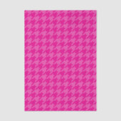 Warmpauze Monotone Houndstooth Tissuepapier (Voorkant)