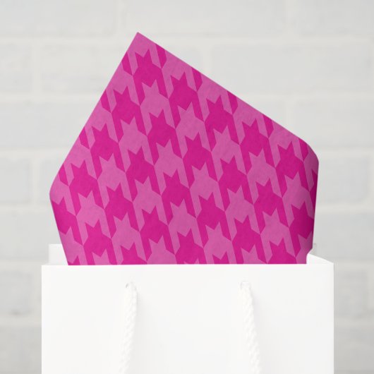 Warmpauze Monotone Houndstooth Tissuepapier (Cadeauzakje)