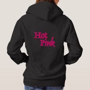 Warmpauze trui met capuchon voor vrouwen, zwart, a hoodie