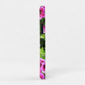 warmroze geraniumbloemen die op een Struik groeien Case-Mate iPhone Case (Achterkant/rechts)
