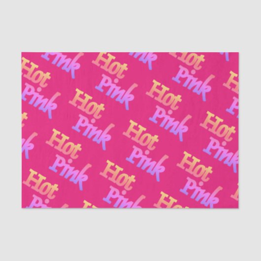 Warmroze tissuepapier (Voorkant)