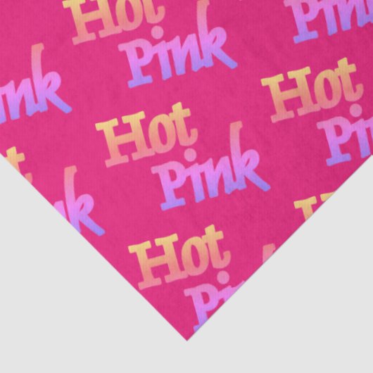 Warmroze tissuepapier (Detail)