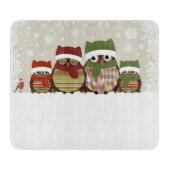 Warmst wint bij het uitsnijden van bordglas snijplank (Voorkant)