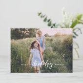 Warmste feestwensen voor de Kaart (Staand voorkant)