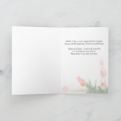 Warmste gedachten, herinnering op Moederdag Kaart (Binnen)