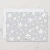 Warmste landschappen| Kerstfoto Feestdagenkaart (Achterkant)