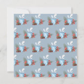 Warmste vakantiewensen Gezellige Mok Feestdagenkaart (Achterkant)