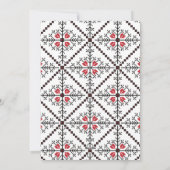 Warmste Wens Leuk Paar Foto Kerstmis Feestdagenkaart (Achterkant)