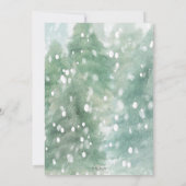 Warmste wensen Beer Cacaokerst Feestdagenkaart (Achterkant)