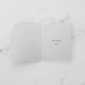 Warmste wensen Hygge Coffee Kerstmis Feestdagen Kaart (Binnen)