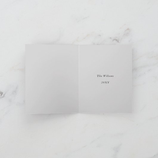 Warmste wensen Hygge Coffee Kerstmis Feestdagen Kaart (Binnen)