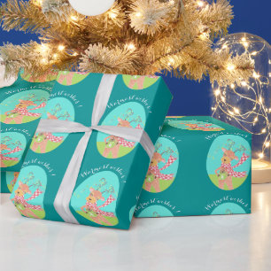 Warmste wensen - kerstrendierpapier cadeaupapier