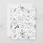 Warmste wensen Paar-kerstfeestkaart Feestdagenkaart (Achterkant)