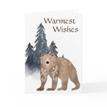 Warmste Wensen Scandi Beer in Kerstbos