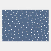 Warmste Wensen Sneeuw Bedekt Evergreen Tree Inpakpapier Vel (Voorkant 3)