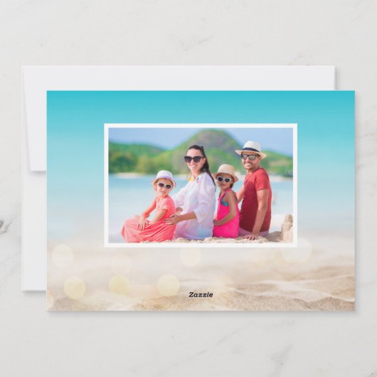 Warmste wensen voor multicore kerstmis feestdagenkaart (Achterkant)