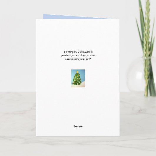 Warmste winterwensen feestdagen kaart (Achterkant)