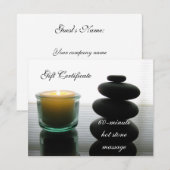 Warmsteenmassaattest II (Voorkant / Achterkant)